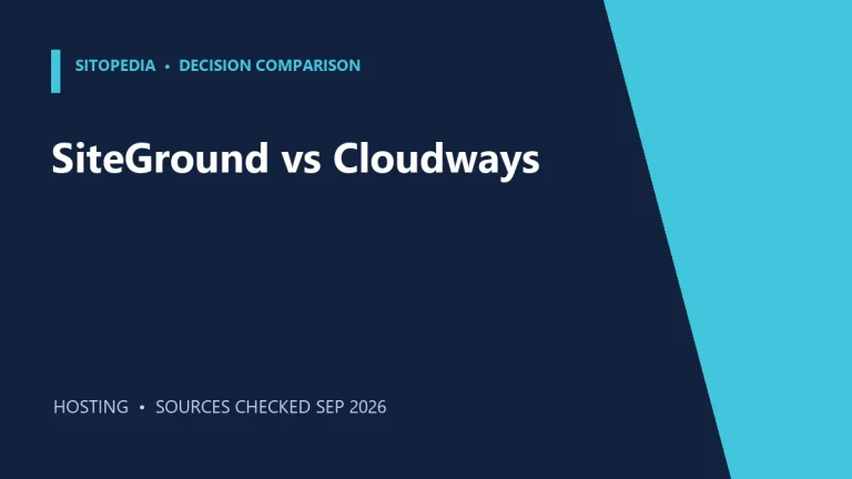 SiteGround vs Cloudways: Managed WordPress or Managed Cloud? researched comparison